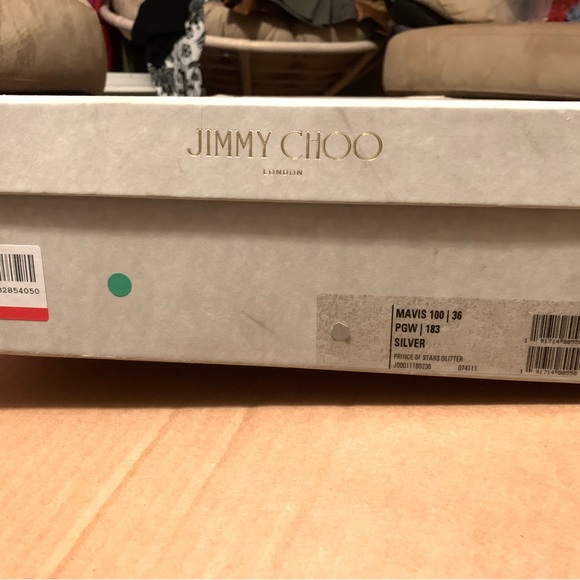 Winter Wonderland Sparkle Boots ❄️ Jimmy Choo Mavis 100 Size 6 or EU 36 - Picture 9 of 11